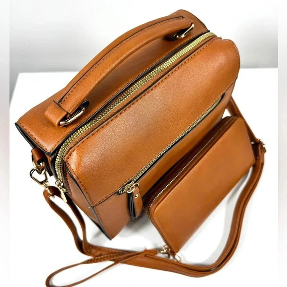 NWT Handbag 2-in-1 Satchel Wallet - Picture 2 of 11